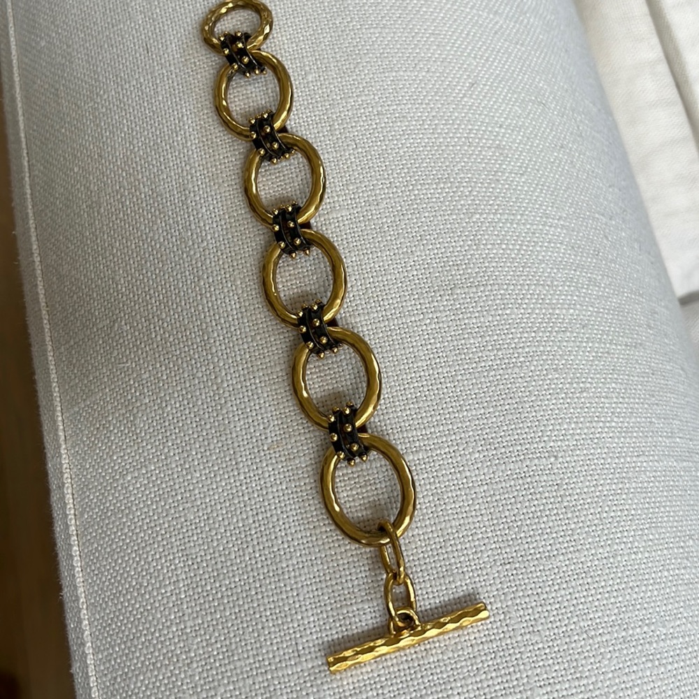 Julie Vos Soho Link bracelet. Gold tone. NWOT